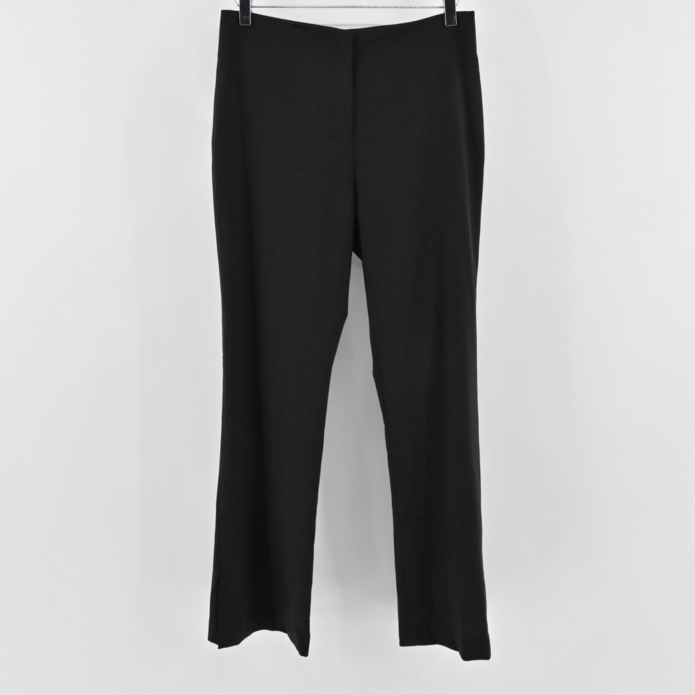 MM LaFleur Flare Trouser Pants Womens Size 4 Black Office Workwear Career Wool